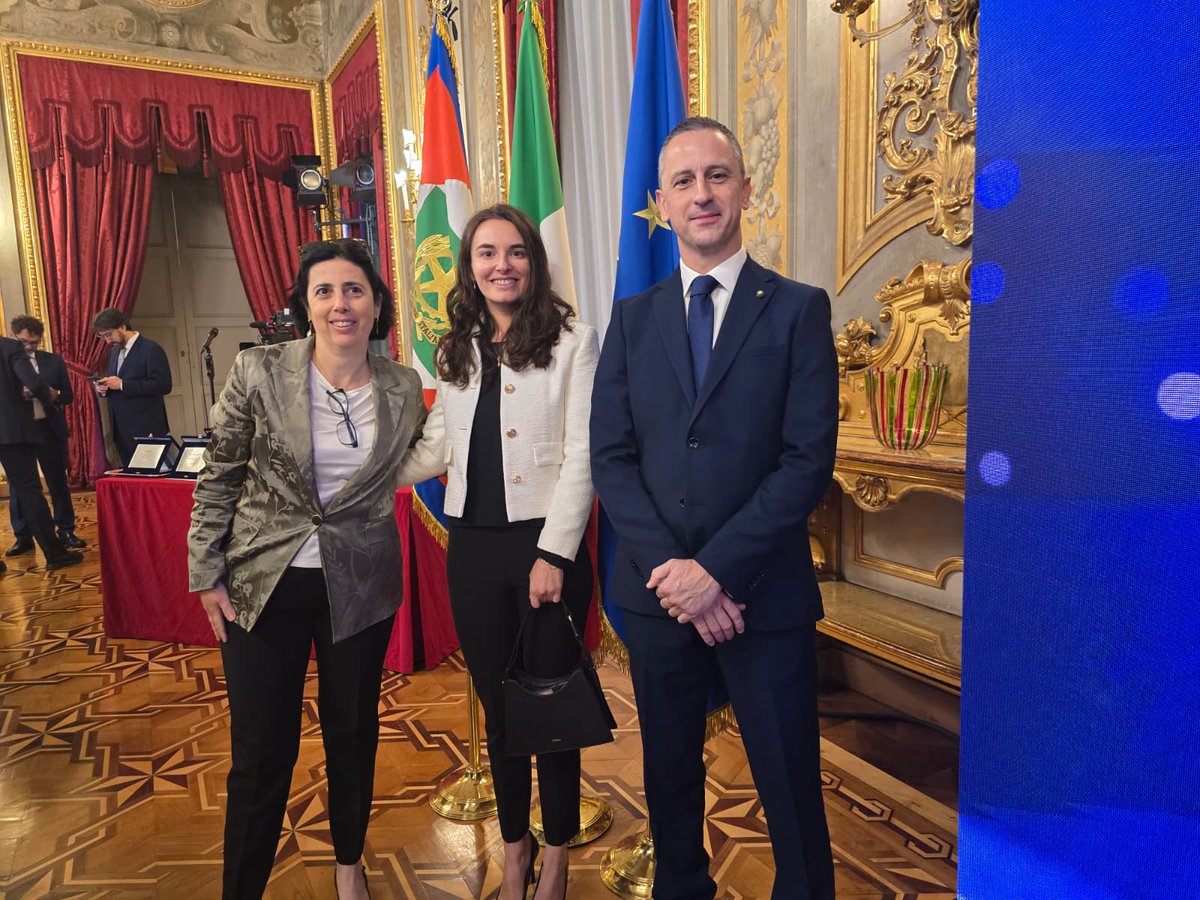 Honored and proud to represent <a href="/UniPadova/">Università di Padova</a> and Rector Daniela Mapelli at the Palazzo del @quirinale
for the <a href="/eni/">eni</a> Award, in the presence of the  President of the Republic, Sergio Mattarella, ENI President Giuseppe Zafarana, and CEO Claudio Descalzi.  tinyurl.com/bds4jnh4