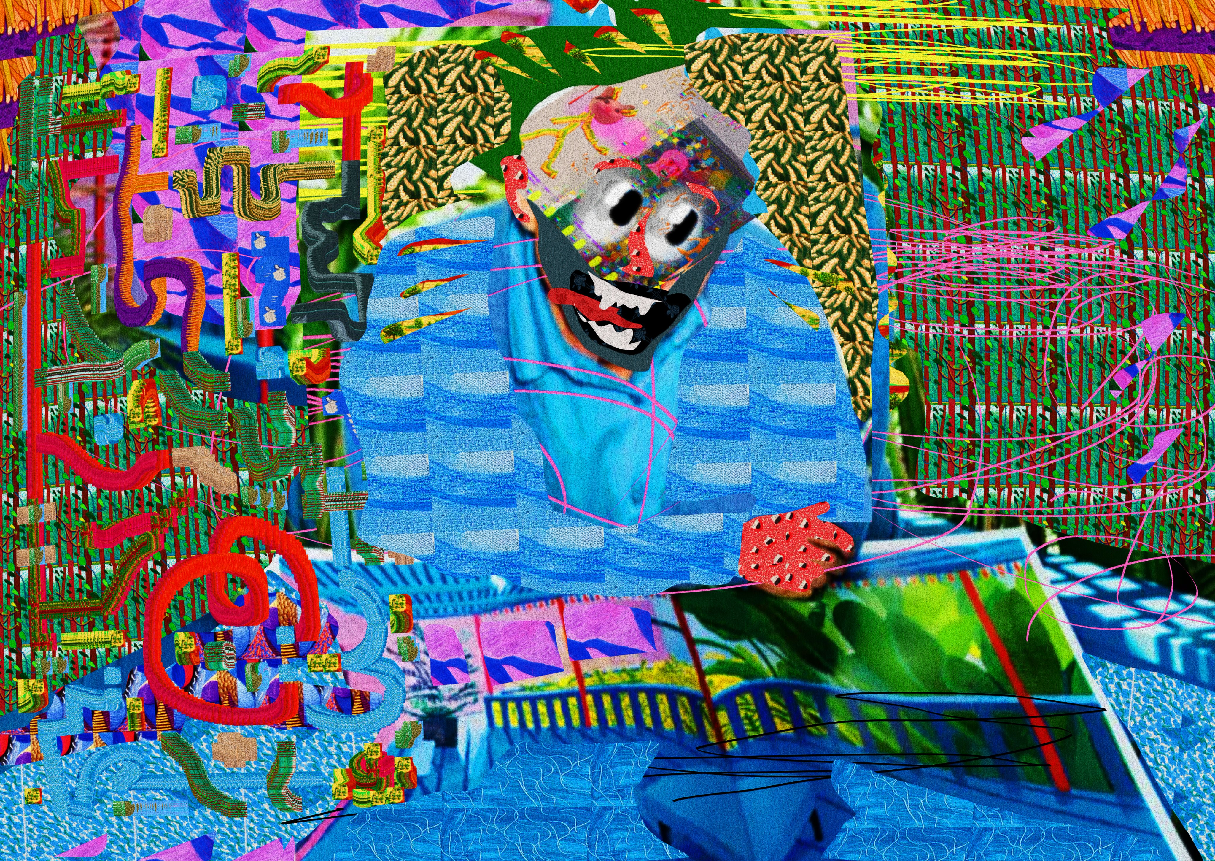 Elizabeth Peyton、David Hockney、希少な画集より David Hockney, age