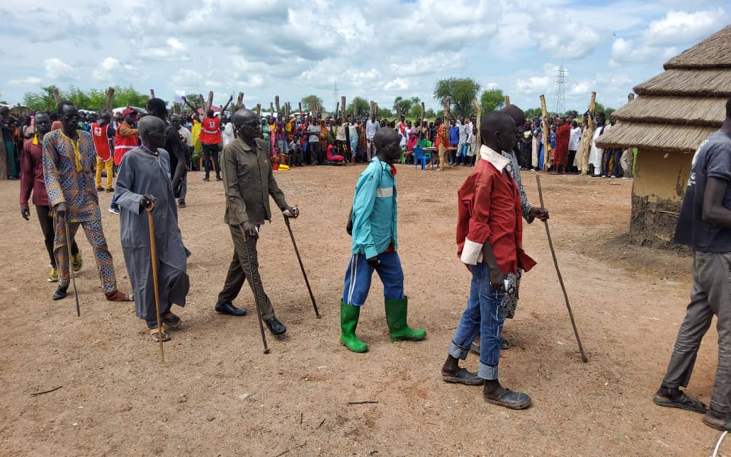 When crisis strikes, we respond with compassion &amp; action. 

With support from the <a href="/PunainenRisti/">Suomen Punainen Risti</a>, we reached 1,000 returnee households in #RuwengAdministrativeArea &amp; #UnityState with multipurpose cash assistance, helping families recover, rebuild &amp; regain hope.

#Relief #Humanity