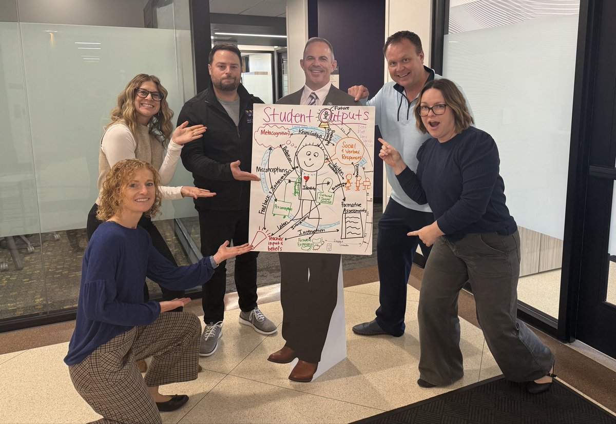 Oh, the shenanigans our leaders have while working on their <a href="/CtrEdEcon/">National Center on Education & the Economy - NCEE</a> NISL work!!  Who knew a life-sized cut-out could be so much fun!?  Thanks <a href="/WayneTwpEdFound/">Wayne Township Education Foundation</a> and Impact Sign and Graphics.  #wearewayne