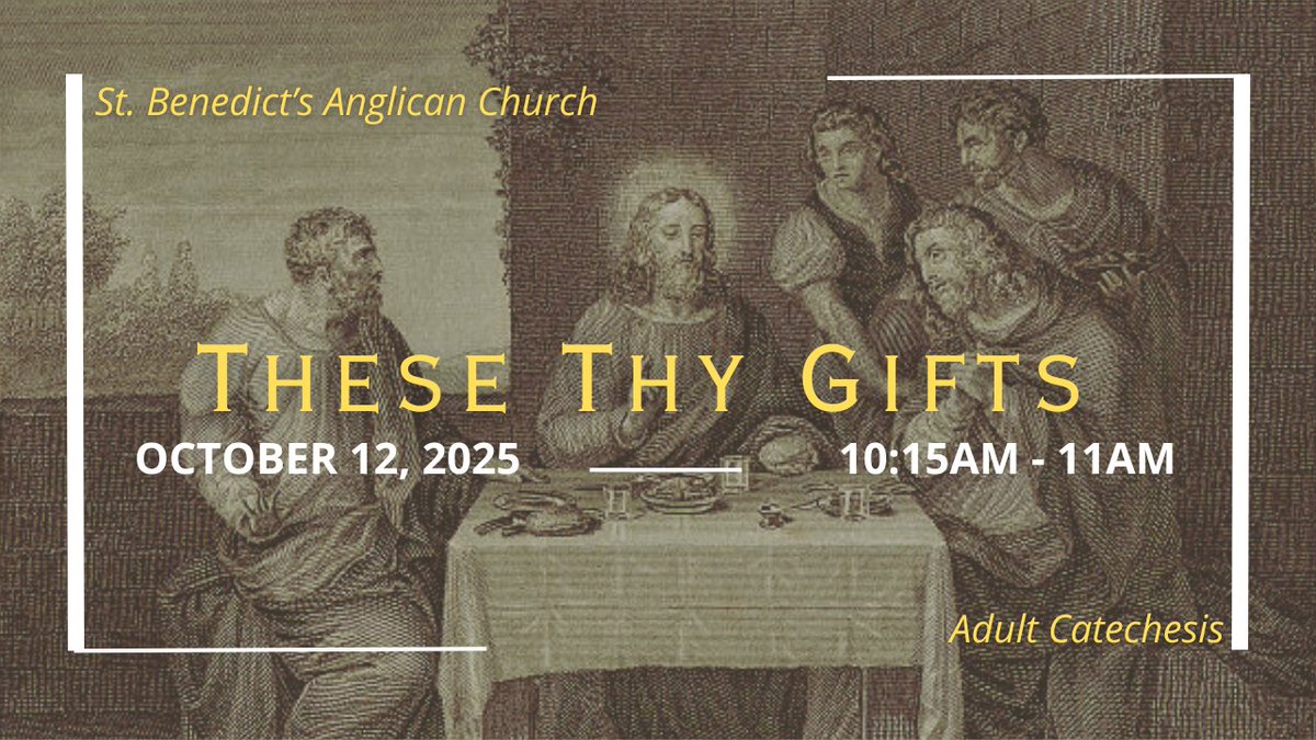 mdvinson's tweet photo. This Week At St. Benedict's Anglican Church! - https://t.co/g3pcj9dAoE https://t.co/jvyfYe560S