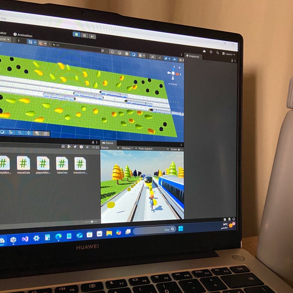 c_2erine's tweet image. مو أول محاولة… بس أول لعبة أقدر أقول عنها "لعبتي" 💛🎮
#kau #gamedev #Unity