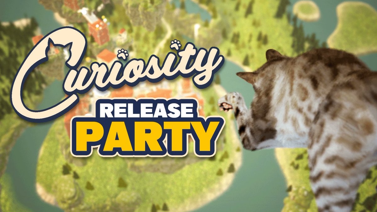 GrandPOOBear's tweet photo. Curiosity comes out in 1 hour. Gonna have a release party on stream. Dropping the Launch trailer soon....I am so excited. Legit our game is pretty good and I think yall will like it, even if you hate rage games normally :) https://t.co/BsNiwczufy