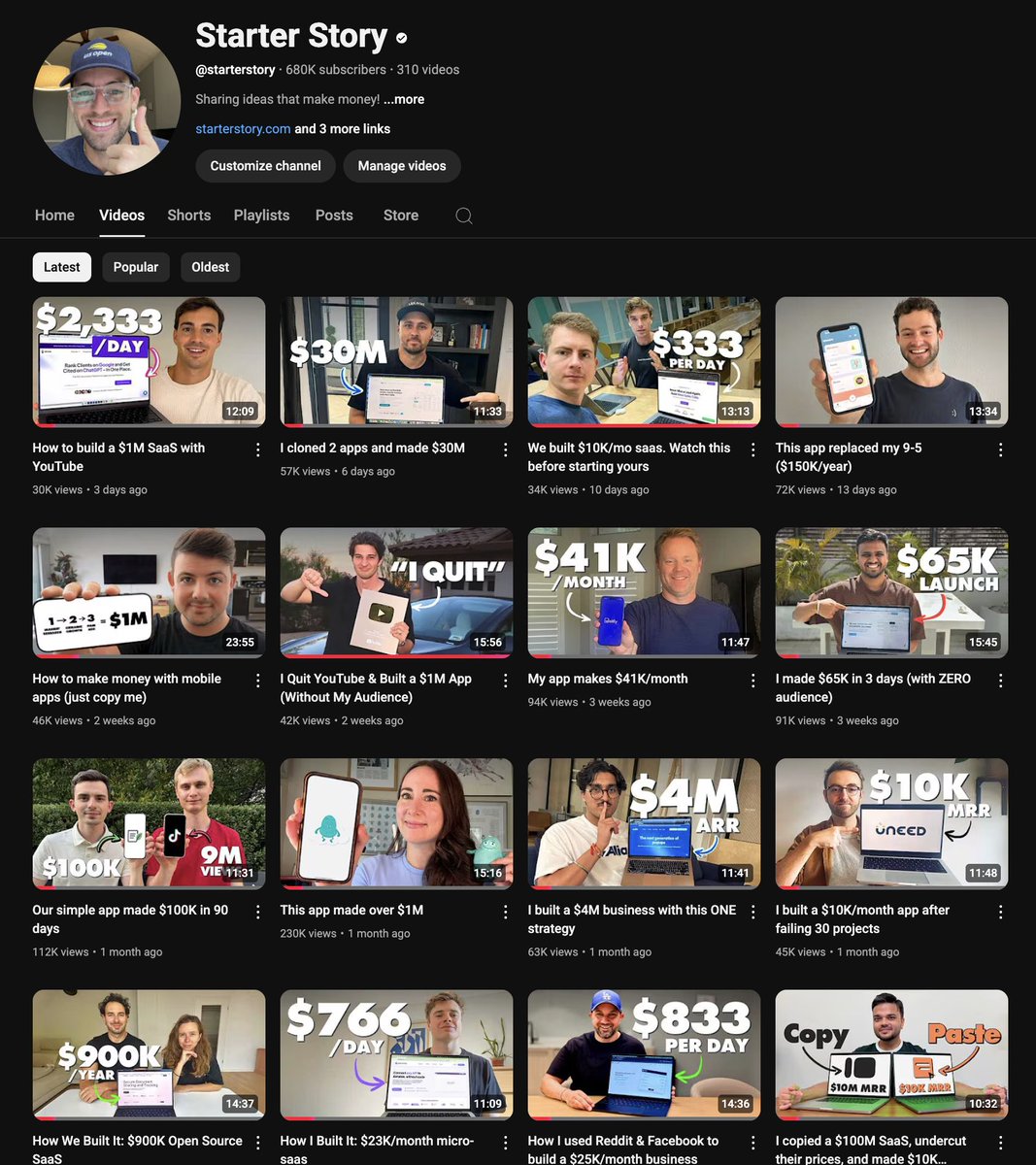 thepatwalls's tweet image. It's becoming disgustingly obvious.
Almost everyone I bring on the channel did the same thing.
THEY COPIED PROVEN APPS
copied a proven app that shut down
copied a proven app and switched the niche
copied a proven app and added AI features
copied a proven app and made it open…