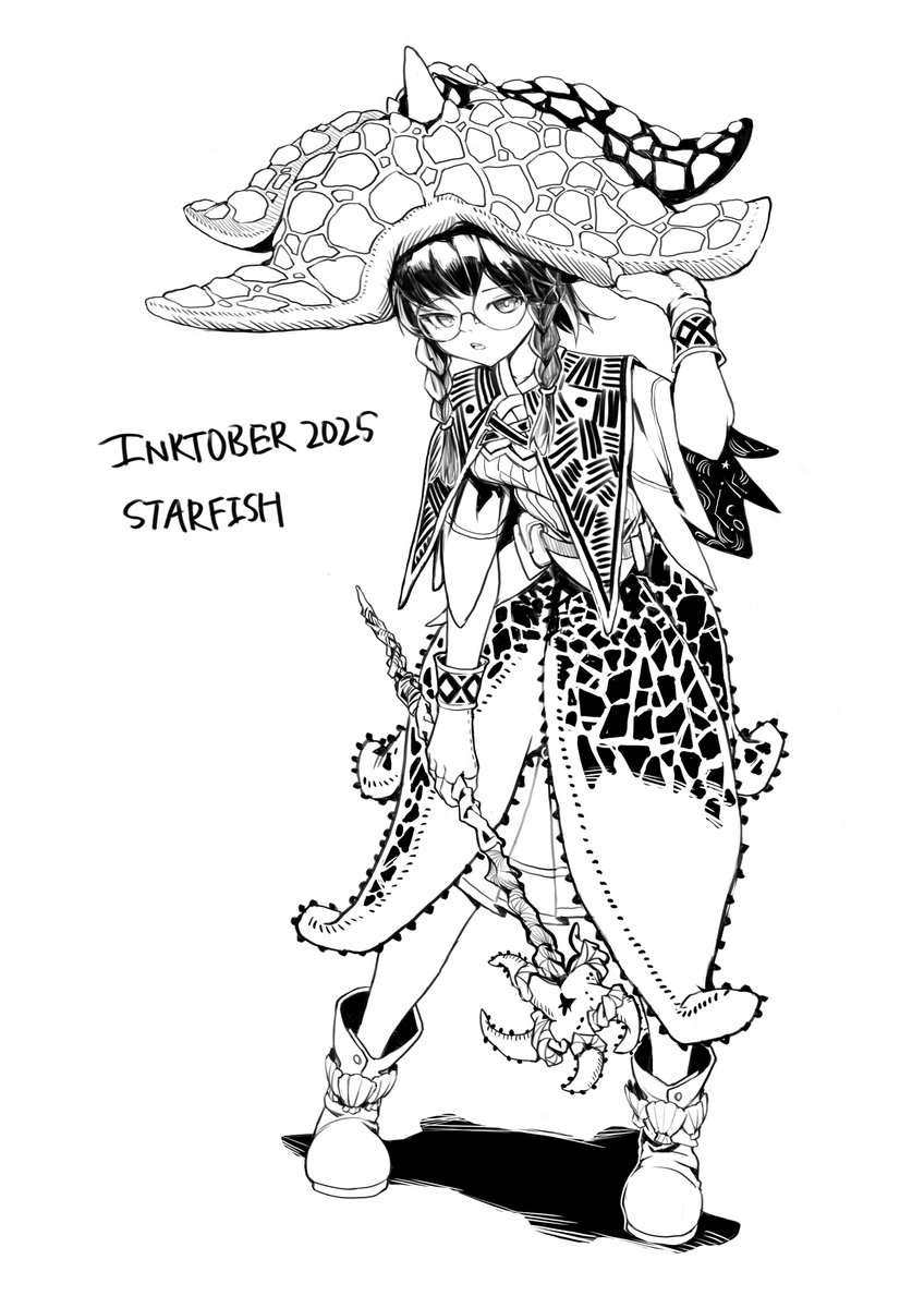 Day 7 - Starfish

#inktober2025 #inktoberday7