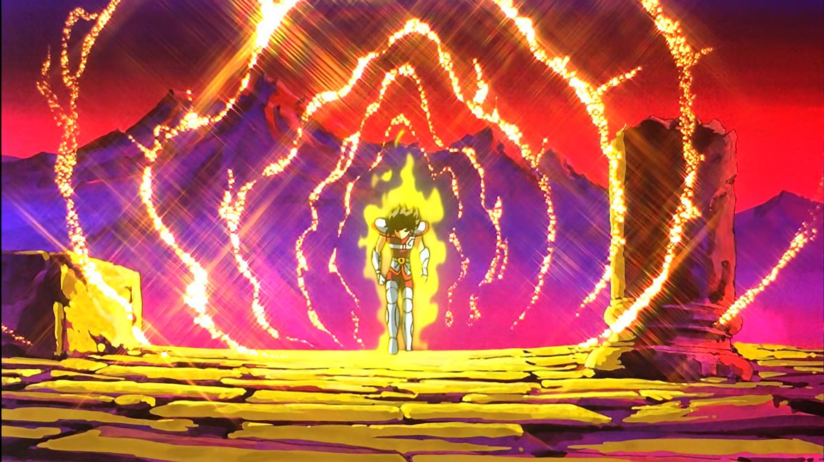 SeiKikChannel's tweet photo. Athena and the Bronze Saints encourage Pegasus Seiya in his quest to rescue their goddess. Seiya is guided by his Cosmos. (Photos taken from the motion picture)
#SaintSeiya #LosCaballerosdelZodiaco #SeijiYokoyama https://t.co/jKq4evcKVs