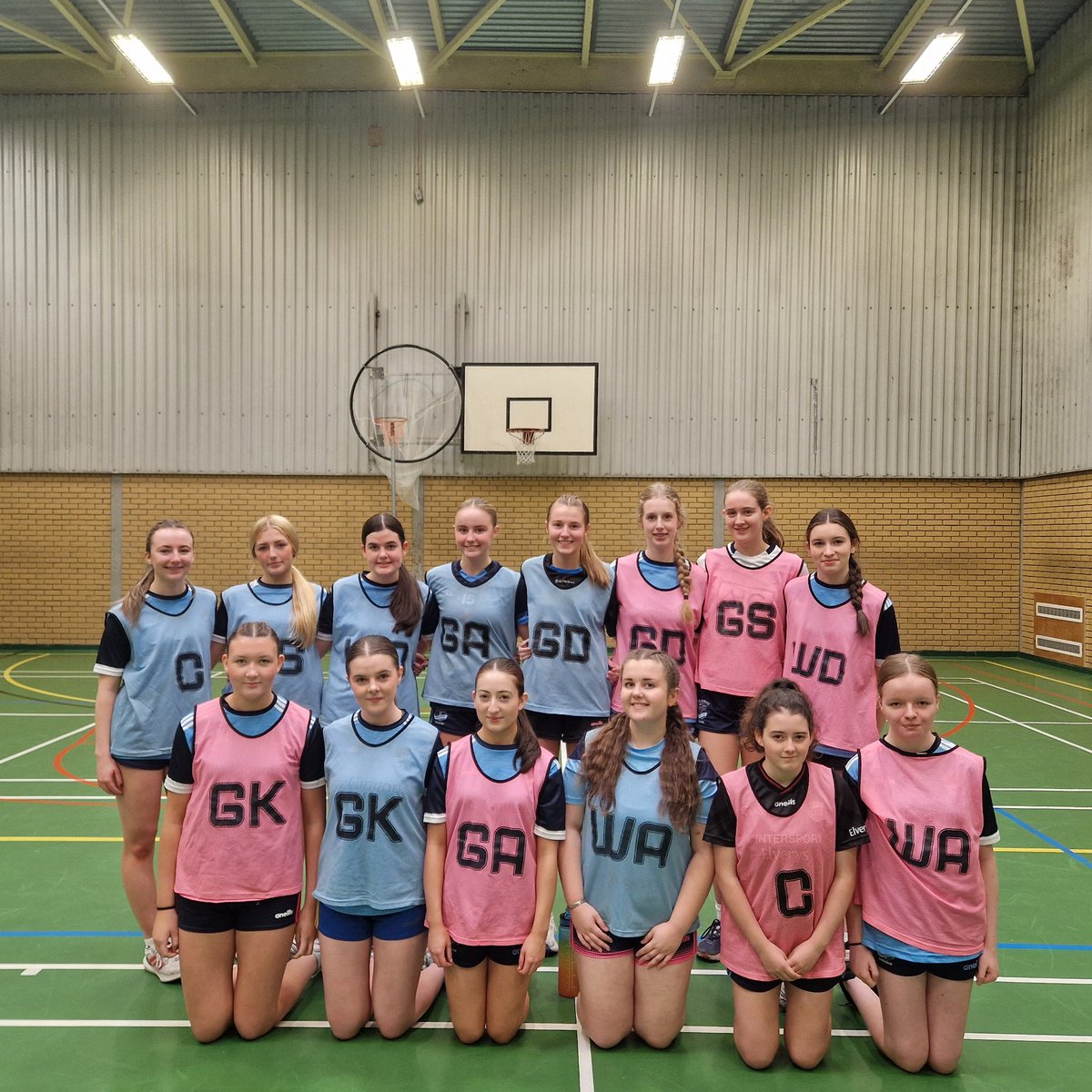 The Year 12 netball team participated in the Tyrone &amp; Fermanagh Netball blitz today. The girls won all of their games and played some excellent netball throughout the day! They are now through to the Cup Finals! Well done girls 👏 <a href="/stciaransballyg/">St Ciaran's College</a>