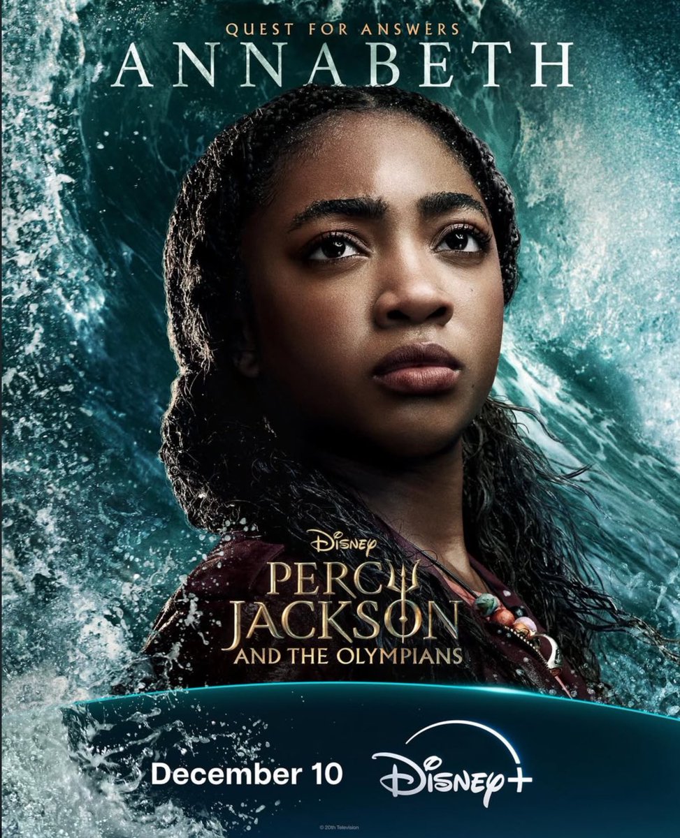 Emmy nominee actress, the visual of pjo, the people's princess is playing the best character oh Leah Sava Jeffries you're everything