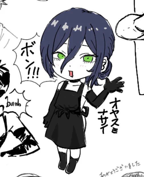#MagicalDraw #レゼ  寝る前の落書き  おやすみなさいませ  ボン!! 