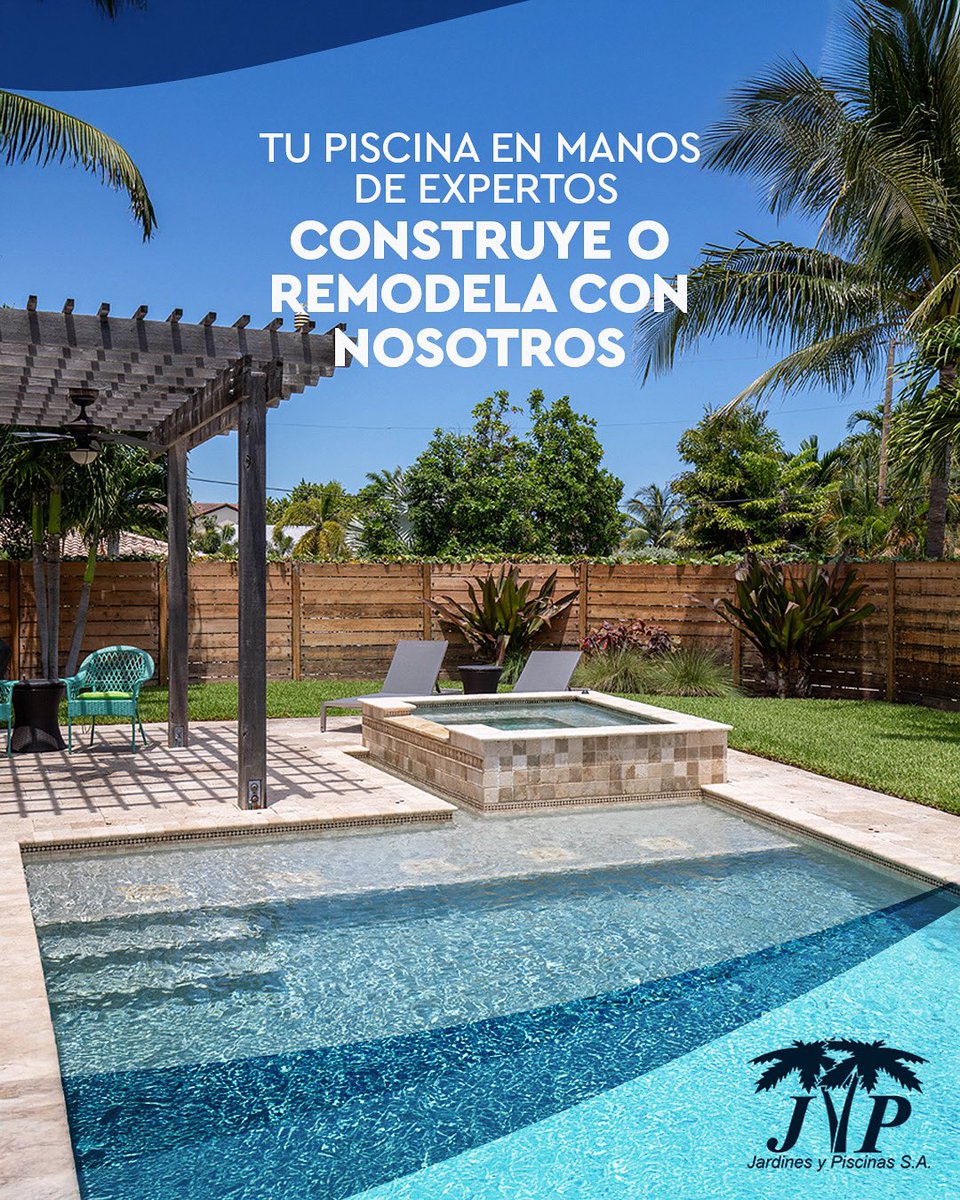 ¡Convierte tu hogar en el lugar favorito de tu familia!💦 Construye o remodela tu piscina con expertos y cotiza hoy mismo.

Escríbenos:
📞 +504 9872-3756 
🖥 jardinesypiscinas.com