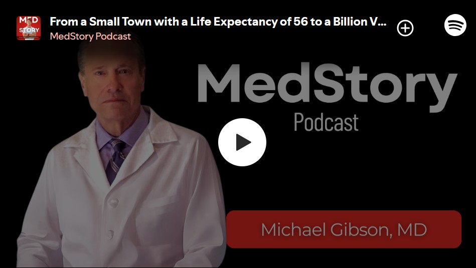 My journey from being a kid in a small town in Oklahoma who wanted to be a stock car driver to creating a free open source textbook that is viewed a billion times a year ( wikidoc.org ).

medstorymedia.com/podcast
