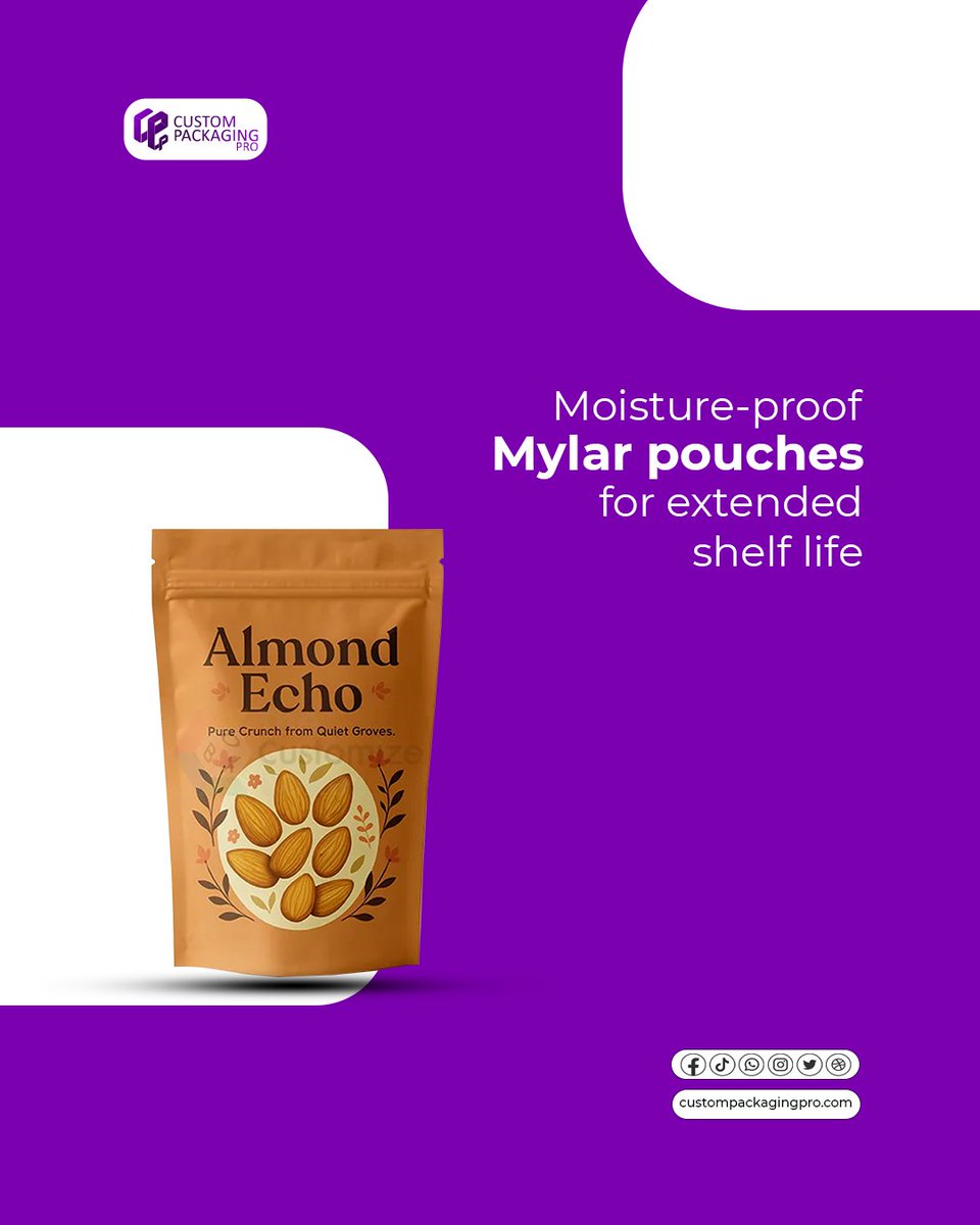 cppro_official's tweet image. Extend shelf life & reduce waste. Our moisture-proof Mylar pouches protect your product integrity and your bottom line. A smart investment for any food brand.
DM us or call us at (346) 396-3327 for a quote. #FoodPackaging #Business