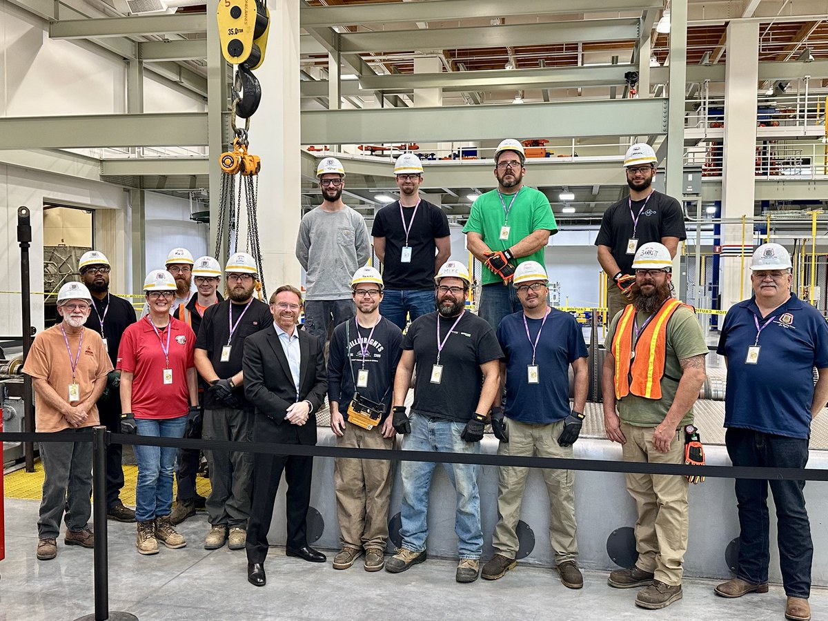 I had the opportunity to meet and speak with millwrights from across North America this week during steam turbine training at the UBC International Training Center.

With significant growth underway in the nuclear sector across both the United States and Canada, the mobility of