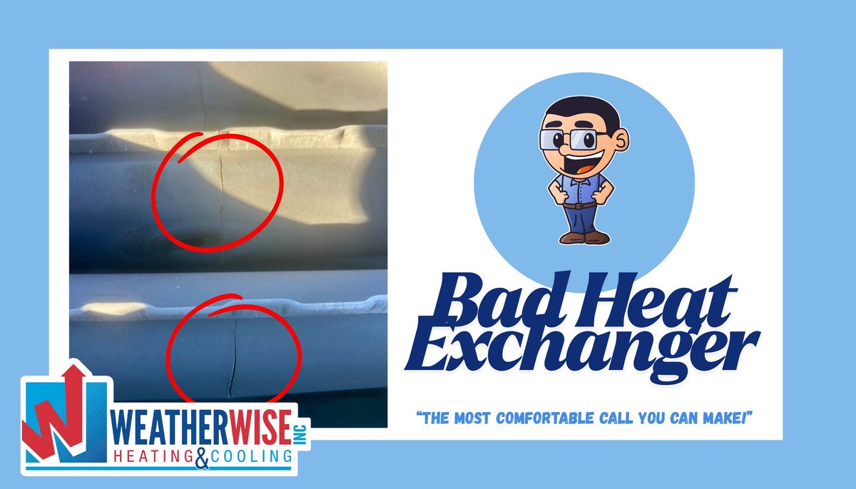A local family felt sick for 2 years after moving into their home — their “usual” company said “it’s fine.” 😳

Our Certified Service Expert found multiple cracks in their heat exchanger leaking CO into the home. 🔍

New furnace installed &amp; they have safe, clean air again. 💙