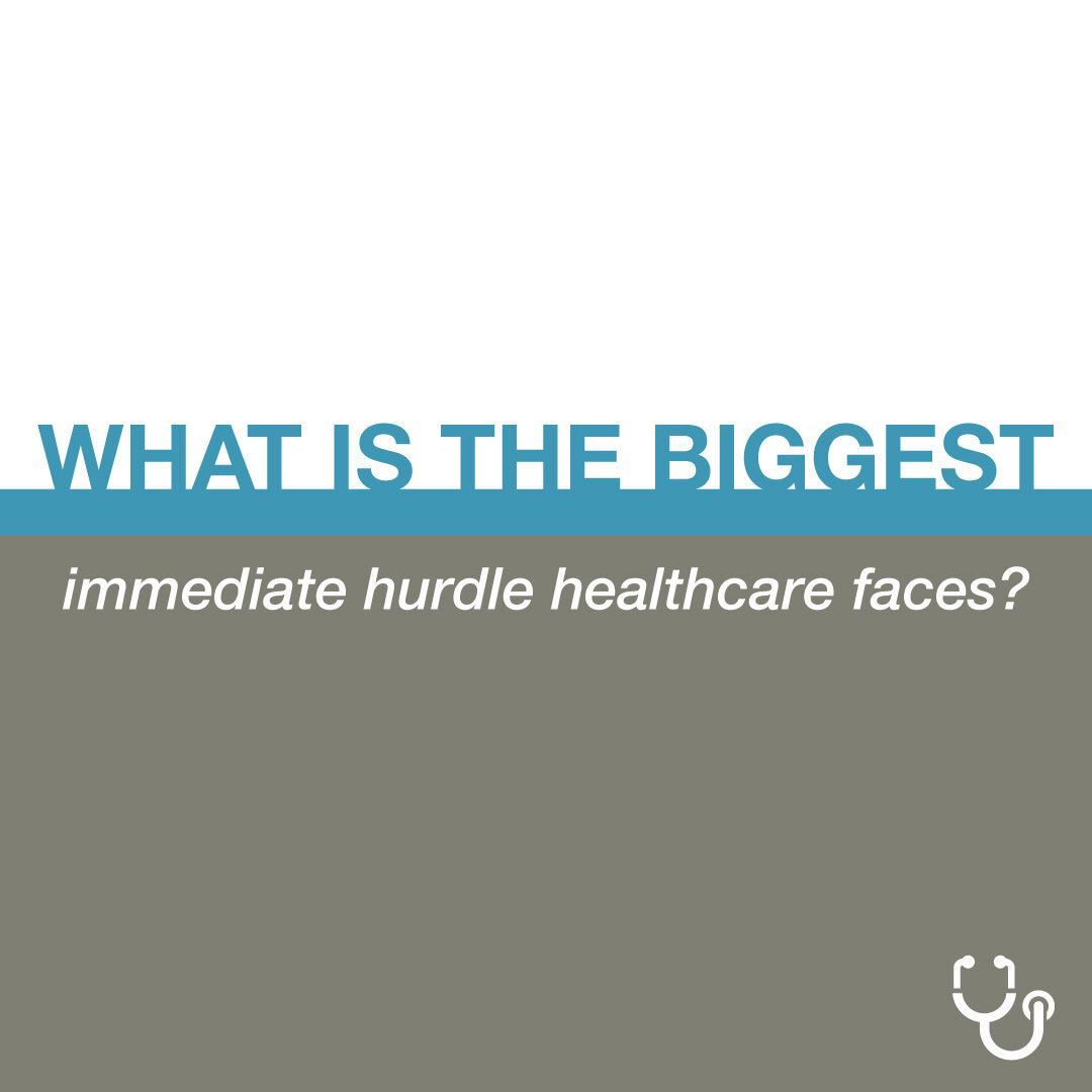 2 say #healthcare faces many hurdles moving forward is, as of today, a massive understatement. But, our question to the healthcare community at large is: If you had to pick a single hurdle that can't be ignored in healthcare what would it be?

#DoBetterBeBetter #HealthcareHurdles