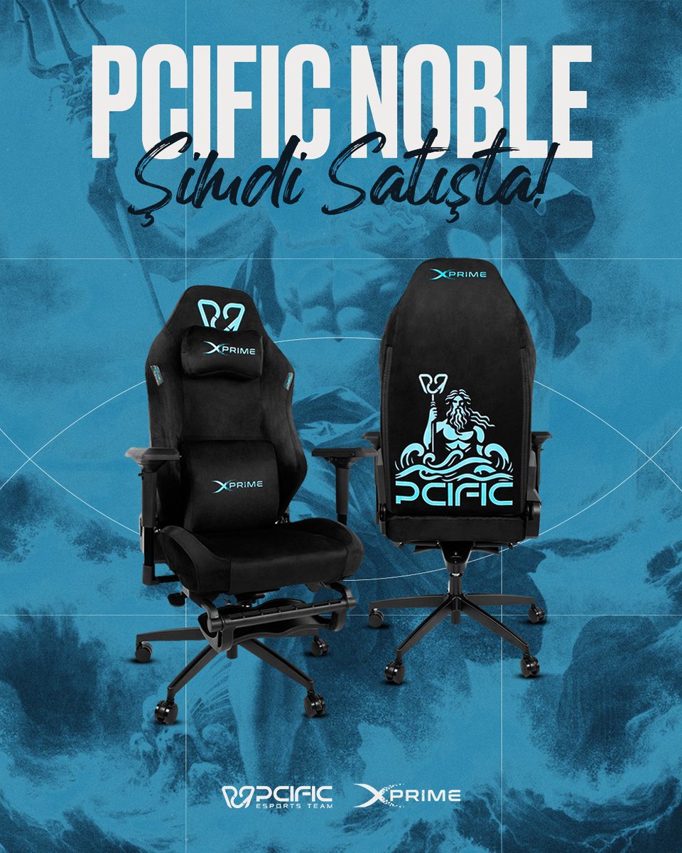 KARŞINIZDA PCIFIC NOBLE!🔱

Rahatlığın performans ile buluştuğu premium xPrime koltuğu şimdi PCIFIC temasıyla satışta! 🌊

xprime.com.tr/xprime-pcific-… adresinden inceleyebilirsiniz. 👈

#PCIFICxPrime