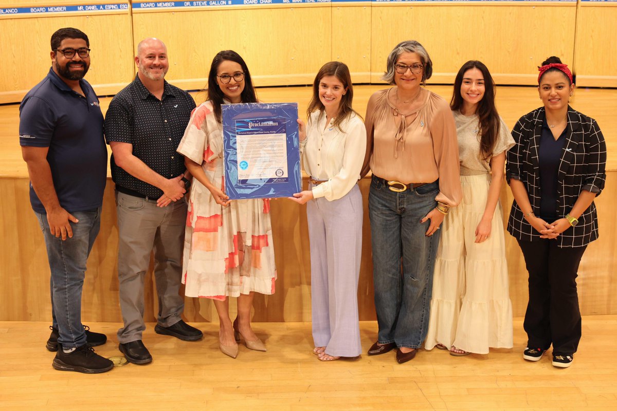 MDCPS's tweet image. .@caring4miami continues to make a lasting impact across our community. Through partnerships with 28 @MDCPS schools, the organization provides families with access to food, dental care, and essential health services that strengthen student success and family stability. @MDCPS…
