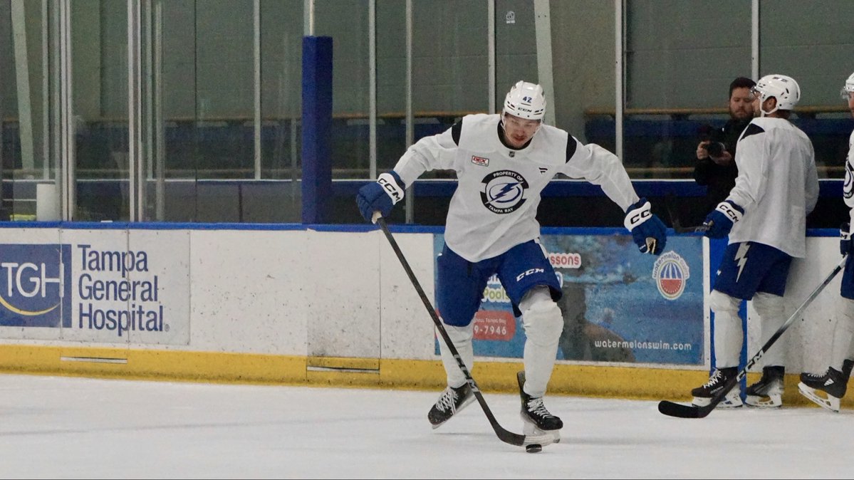 NickTBLFan's tweet image. Newest #GoBolts, I&apos;ve seen him before I think