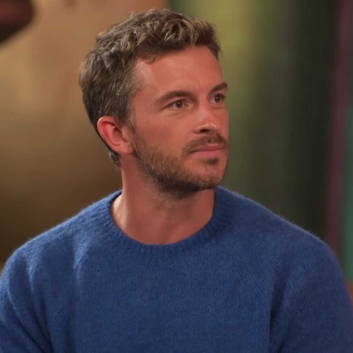 Oh he’s stunning. He’s literally just a dude in a jumper but he’s stunning.