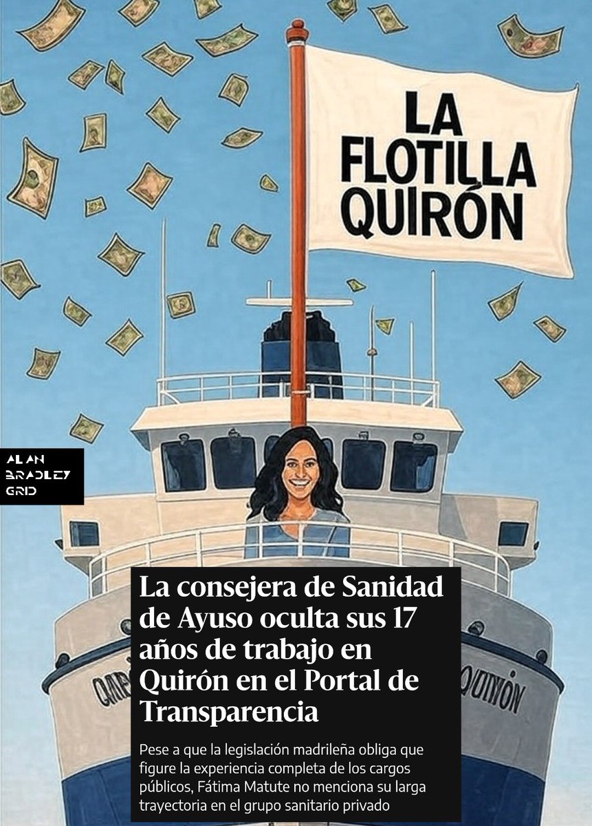 <a href="/Idiazaquso/">Isabel Díaz Ayuso, Presidenta cuqui fake ⚪</a> Buen viento y buena mar!!