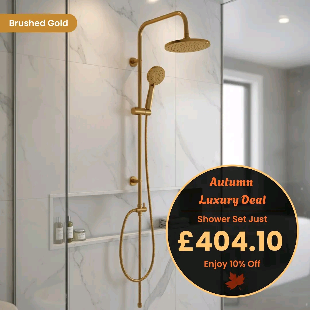 PureLavishuk's tweet image. Transform your bathroom with the Voss 2 Outlets Thermostatic Shower Mixer! 🍁 Available in #BrushedGold, #MatteBlack &amp;amp; #BrushedNickel. Enjoy 10% OFF this Autumn luxury meets performance!

purelavish.co.uk/product/voss-2…

#PureLavish #BathroomDesign #ShowerGoals #AutumnSale #HomeUpgrade