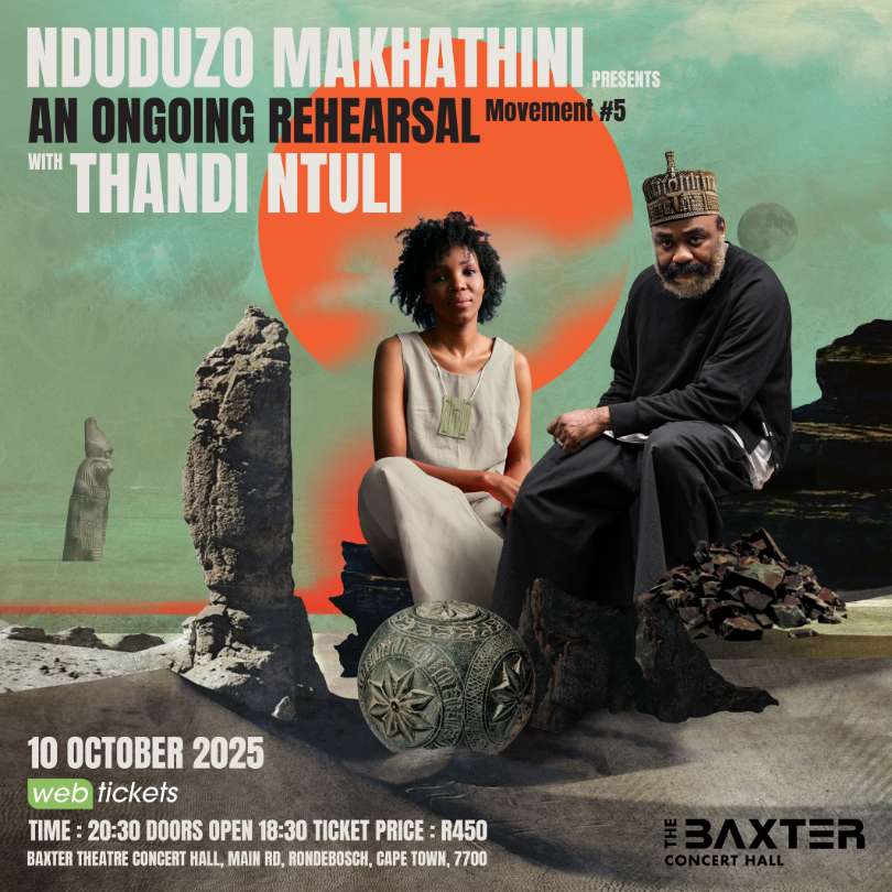 IOL's tweet photo. Nduduzo Makhathini collaborates with Thandi Ntuli for Ongoing Rehearsal Movement #5
#JazzFusion #SouthAfricanMusic #NewCollaboration
https://t.co/qoZvV9aSrq https://t.co/Qvpx5wl2LH