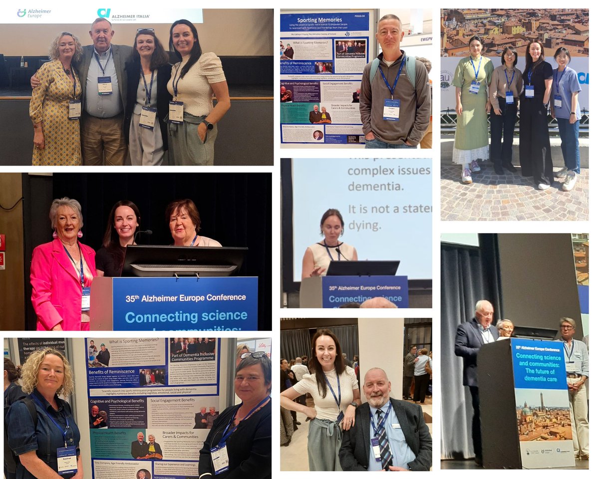 Fantastic 3 days at the #35AEC in Bologna! #TeamASI were proud to present and exchange ideas with so many passionate people from across Europe. Thank you <a href="/AlzheimerEurope/">Alzheimer Europe</a> for organising. Excited for what’s ahead. Safe travels home everyone!