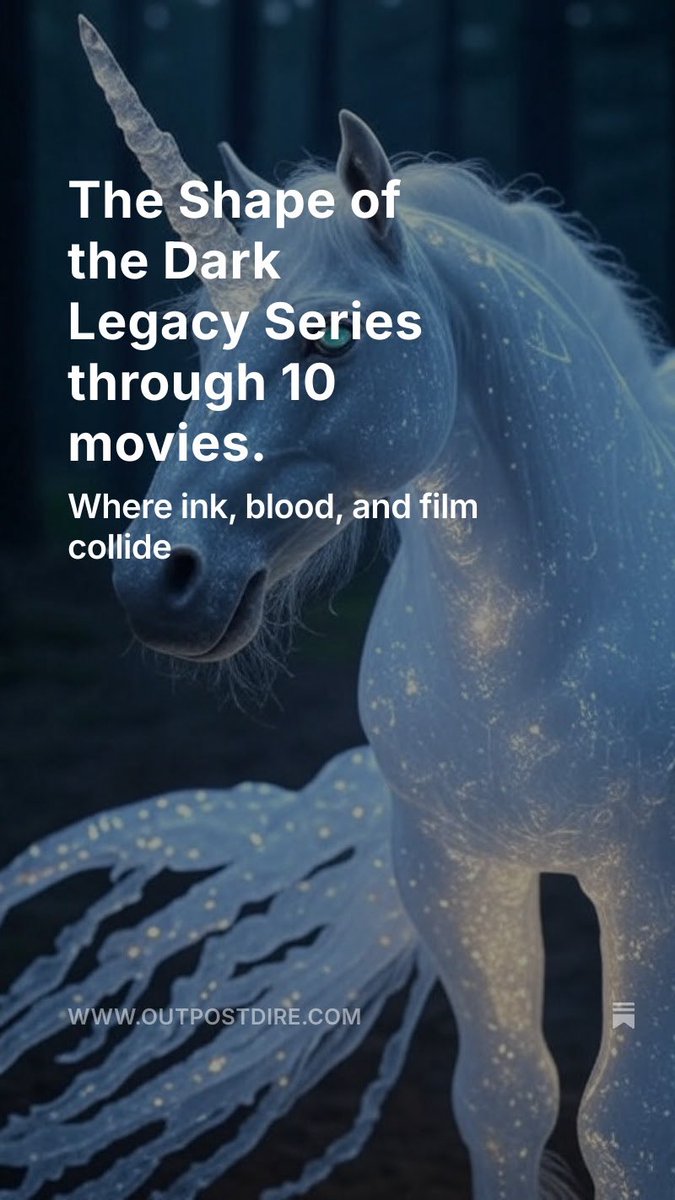outpostdire's tweet image. I wonder how many were terrified when watching Legend as a kid... 

#Substackwriter #DarkFantasy #DarkLegacySeries #InfluentialFilms