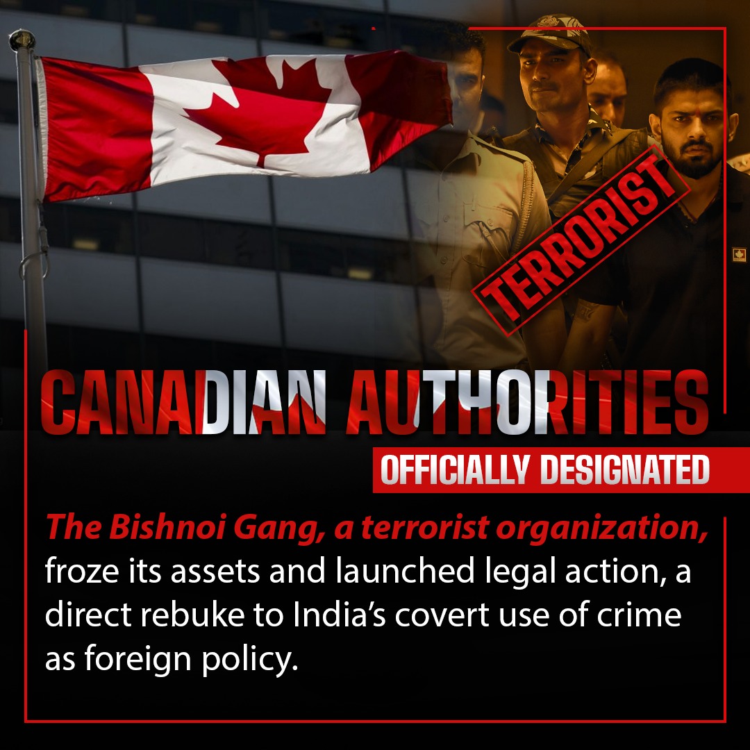 MurshidNama's tweet image. The CNN report has shattered India’s narrative of being a “victim of terror.”
The real terror now wears a tricolor badge.
#DemocracyUnderQuestion #IndiaInDenial #BishnoiGangExposed