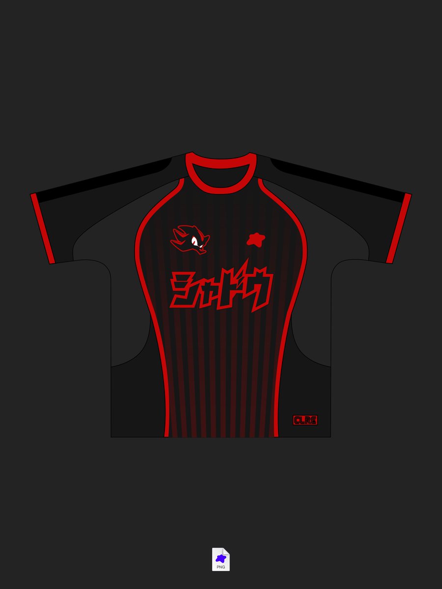 JClementC's tweet image. SHADOW JERSEY CONCEPT 🖤❤️