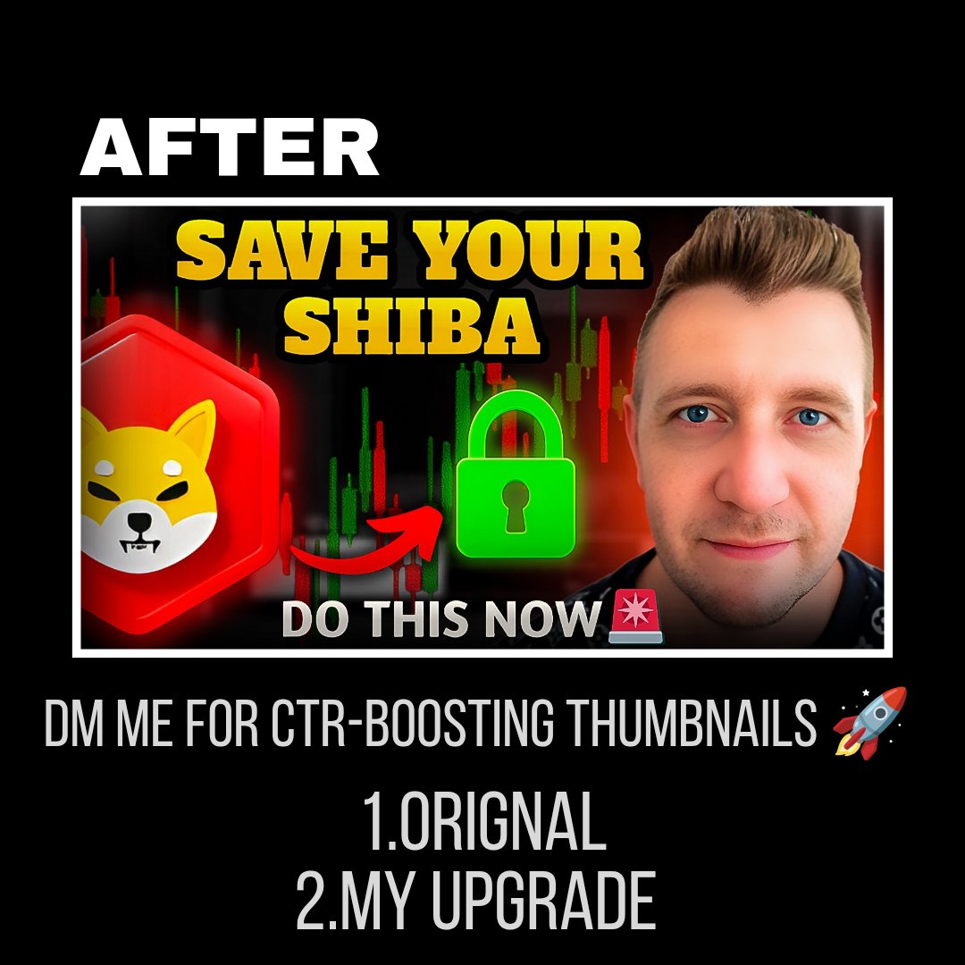ClickBoostWorks's tweet image. Before vs After Thumbnail 🔥
First impressions matter.
Which one grabs your attention more? 👀
👉 DM me for clickable thumbnails that boost CTR 🚀

#youtubethumbnails #ctrboost #graphicdesigner #youtubegrowth #contentcreators #youtubedesign