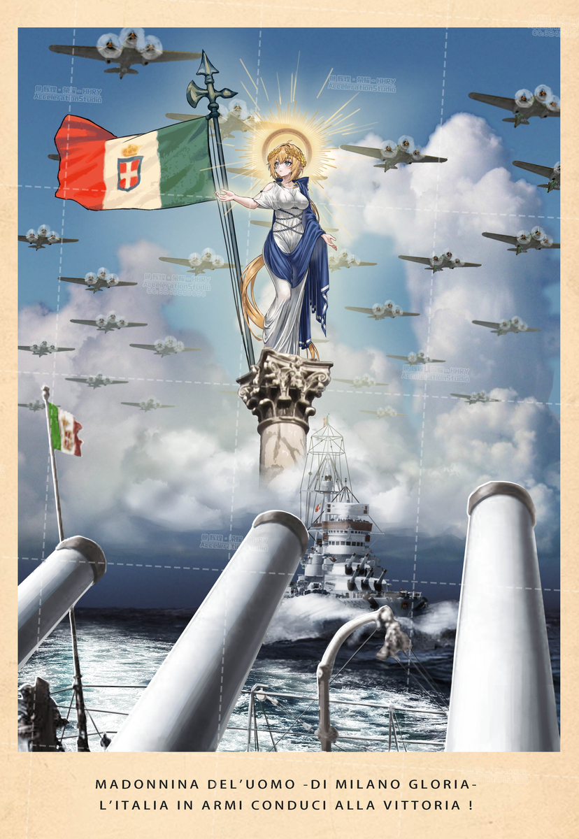 javis016's tweet image. work——WWII Italian kingdom poster #Italy #KingdomofItaly #wwii  (1/1)