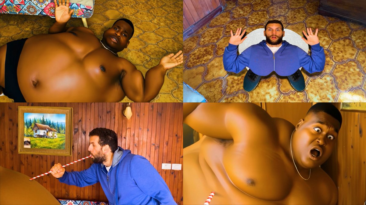 Looney Boys Inflated and Flattened   Full video here: patreon.com/posts/140753368