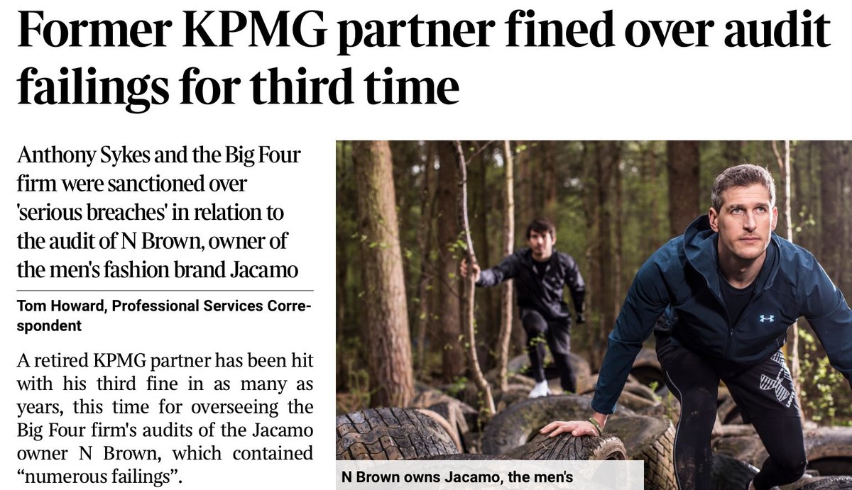 paullewismoney's tweet image. Big three mistakes from Big Four auditor who failed to spot problems in three separate company audits bit.ly/4o30dRo numerous failings, serious failures, a succession of failings said regulator as it levied three fines. I wonder what the Big Fourth will be!