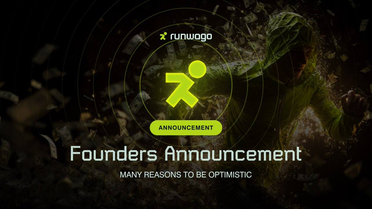 Dear #Runwago Community,

As founders of Runwago, we constantly monitor all key stats and business metrics. Recently, despite strong progress on the product, user base, and project revenues, the market unexpectedly valued the token below $0.1.

However, the fundamentals remain