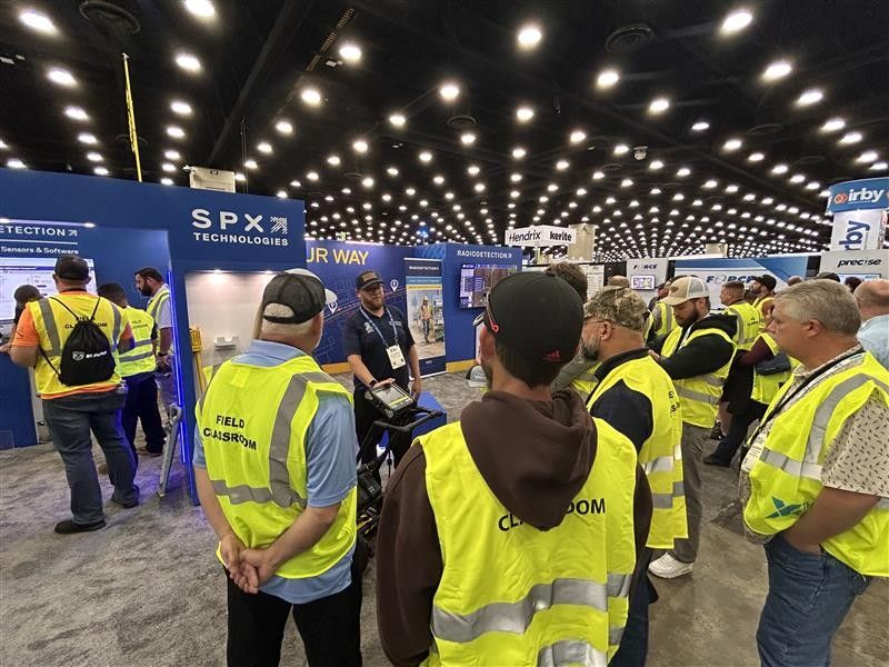 SensorsSoftware's tweet image. Day 2 at the Utility Expo in Louisville, Kentucky!

If you’re at the show, visit booth S4106 to experience Sensors &amp;amp; Software GPR in action. Our GPR gives accurate, real-time data to locate metallic and non-metallic utilities.