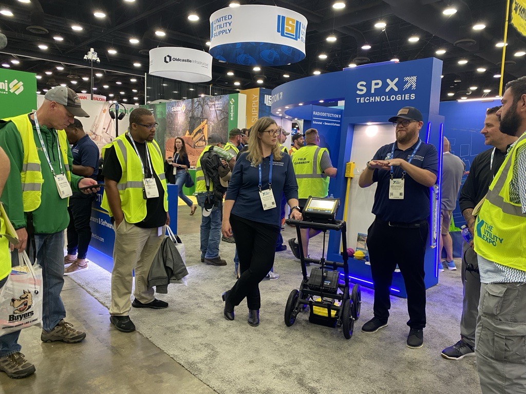 SensorsSoftware's tweet image. Day 2 at the Utility Expo in Louisville, Kentucky!

If you’re at the show, visit booth S4106 to experience Sensors &amp;amp; Software GPR in action. Our GPR gives accurate, real-time data to locate metallic and non-metallic utilities.