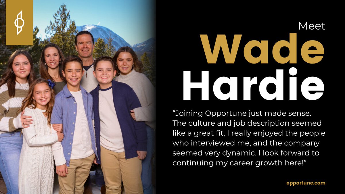 We’re excited to welcome Wade Hardie to Opportune! Wade joins our Outsourcing practice in Houston as a Senior Division Order Analyst, bringing valuable expertise to the team. Welcome aboard, Wade! #NewHireSpotlight #Welcome #OpportuneCareers