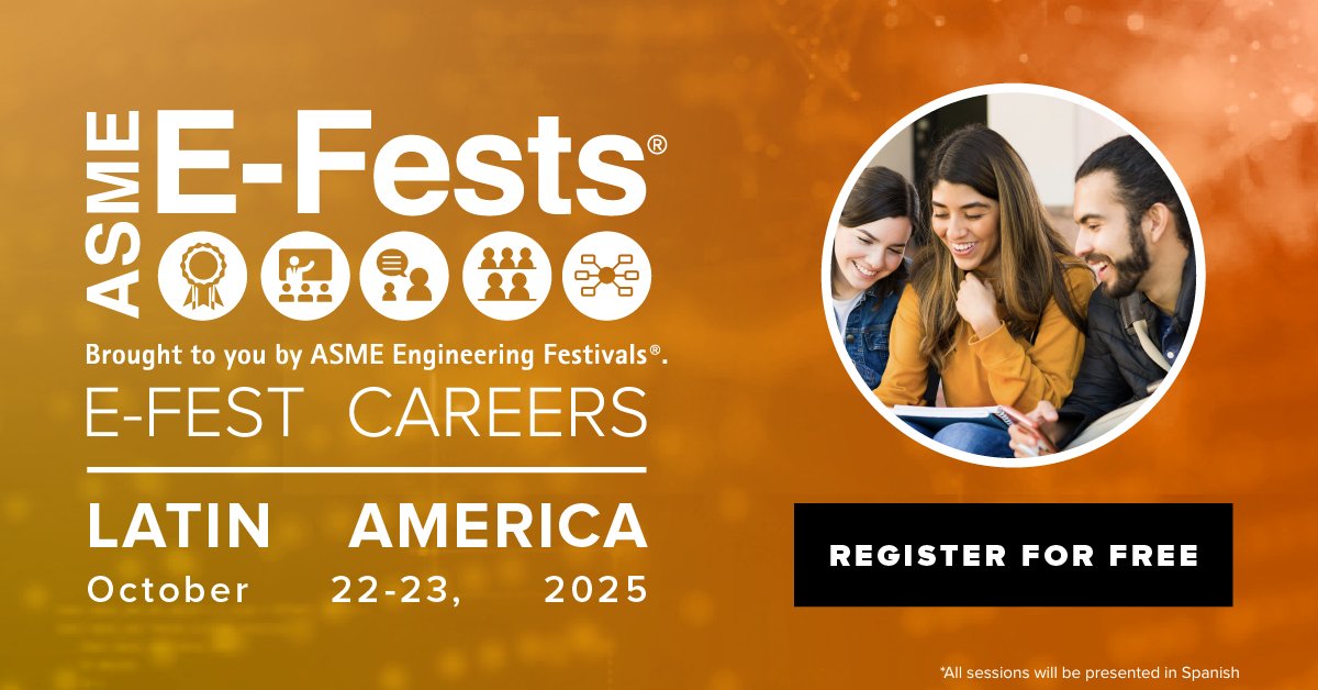 Don’t miss E-Fest Careers: Latin America Edition on October 22–23, 2025!

Join students and early-career engineers worldwide for this free virtual event, featuring two days of career and professional development sessions—all in Spanish: site.pheedloop.com/event/EFCLATAM…