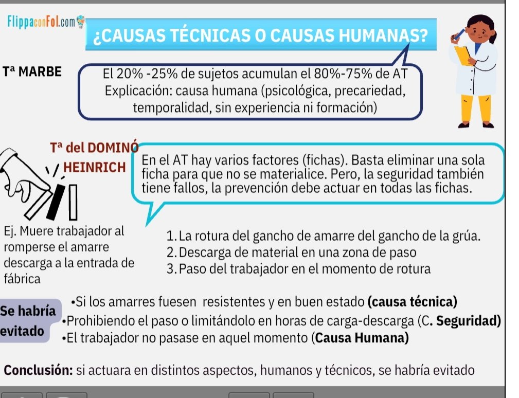 El días como hoy conviene recordar que los #AT son evitables actuando sobre los aspectos técnicos y humanos, con una adecuada política de #PRL flippaconfol.com/accidente-labo…