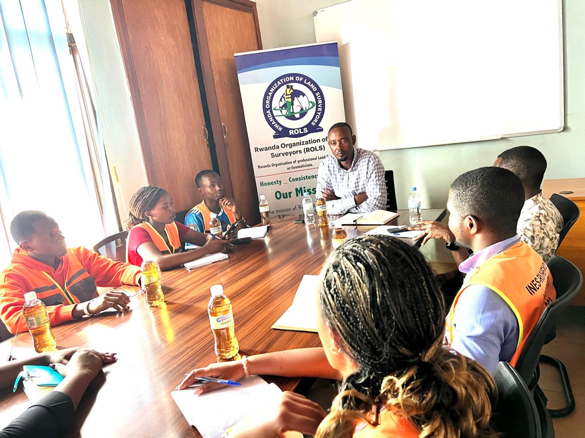 Rwanda Organization of Land Surveyors ROLS tweet media