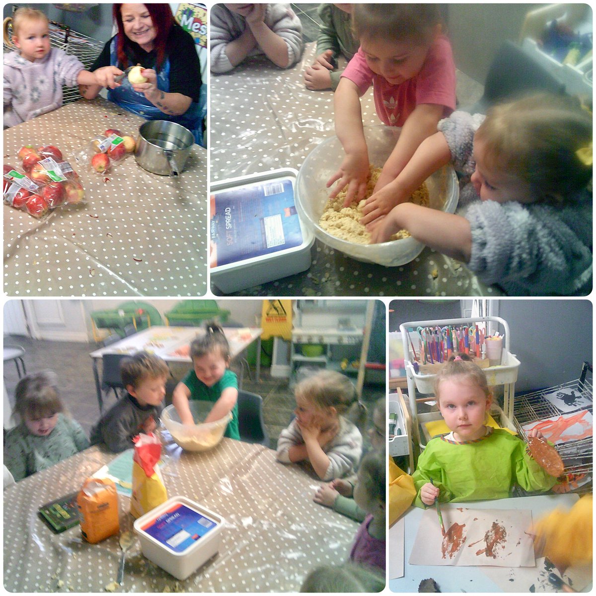 padiwacks's tweet photo. The #nursery children are continuing with the Autumn theme at your local family #nursery in #Padiham .   We teach the children to be independent.
Places are available in our #babyroom and #toddlers.  Please email padiwacks@gmail.com or just call in.  
#Padiham #Burnley https://t.co/SwaQ59NXg9