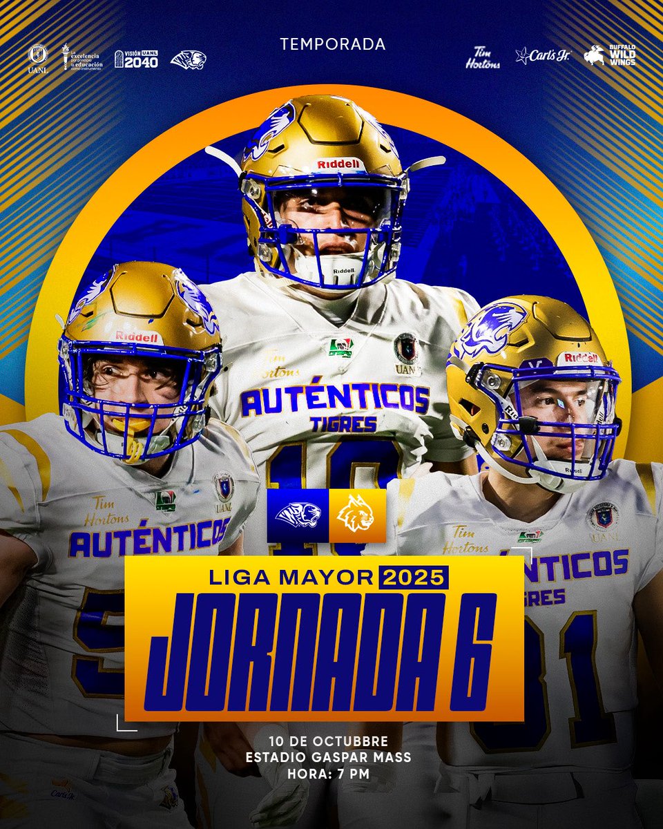 UANL_Autenticos's tweet image. GAME 5 AUTÉNTICOS TIGRES VS LINCES UVM💥🧨

🗓️| Viernes 10 de Octubre. 
🕐| 19:00 hrs.
🏟️| ESTADIO GASPAR MASS.

🎟 Boletos : boletos.uanl.mx/#/

#ATMAYOR #serauténtico