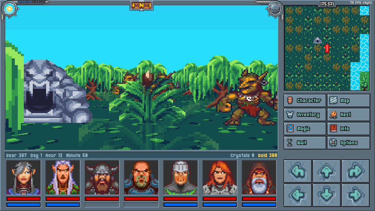 SilverLemur's tweet photo. Legends of Amberland III: The Crimson Tower, a love letter from the 90s, the golden era of RPGs!
https://t.co/BWYFC2Nqzh
Planned release: December 2026!
Demo available!
#WishlistWednesday #RPG #cRPG #retro #oldschool #partybased #turnbased https://t.co/o1BmTCWmX1