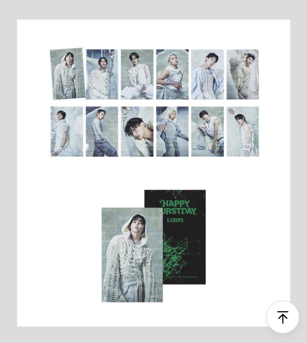 共同購入 SEVENTEEN セブチ 5th Album HAPPY BURSTDAY トレカ ショルダーバッグ

💎譲  🐱🦊🍕🦖（トレカのみ）

💎求  450円/人(送料込)
           2人目から400円/人

🦊は🦖お迎え必須
纏めてお迎えの方最優先
PayPay⭕️
検索からもお気軽にお声掛け下さい🕊️