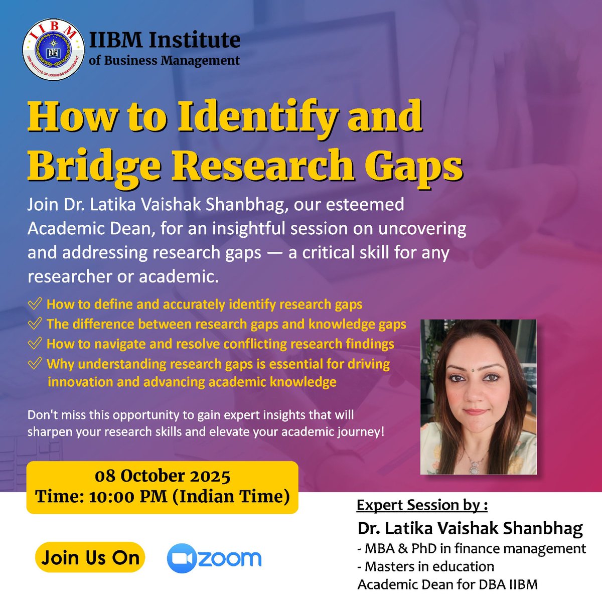 IIBM Institute of Business Management tweet media