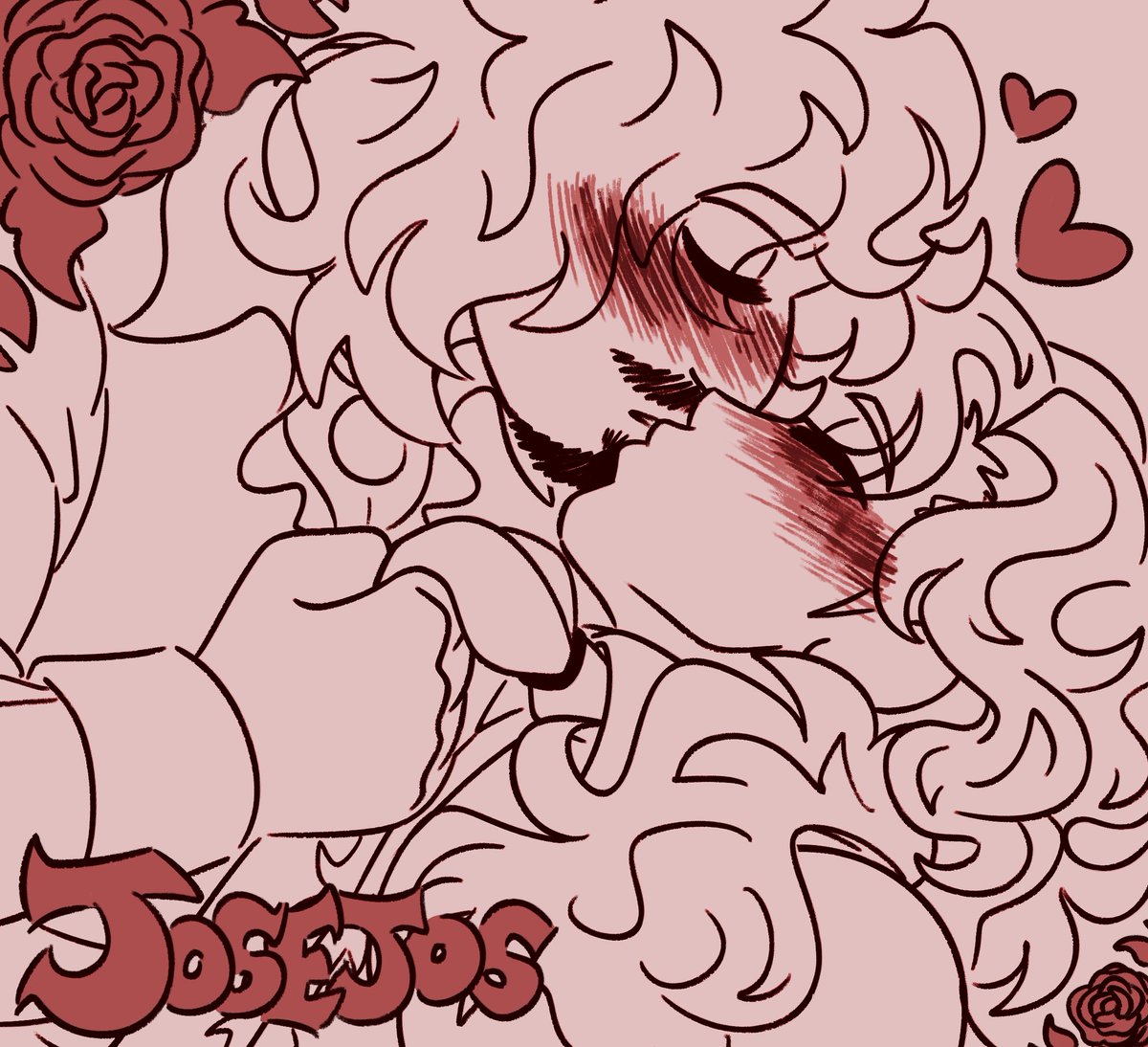 why did i agree to this when idk how to draw kissing bro #josejos