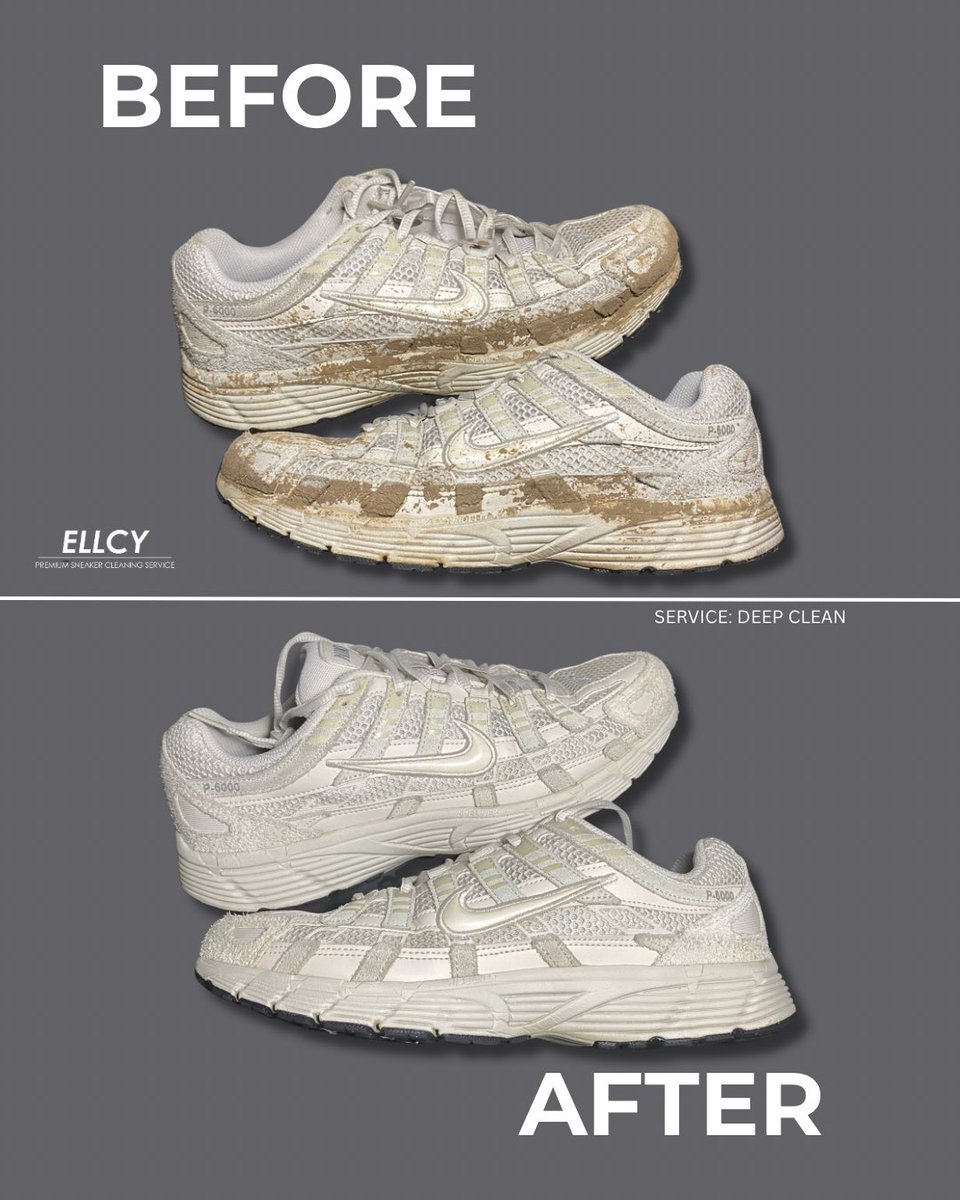 ellcypremiumscs's tweet image. From dirty ➡️ brand new again 👟

This pair came in for a deep clean — and left looking fresh ✨

We take pride in every clean, every brush stroke, every restored detail.

💬 Message us to book your pair today!

#ellcypremiumscs #SneakerCleaningPH #CleanKicksPH #SupportLocal