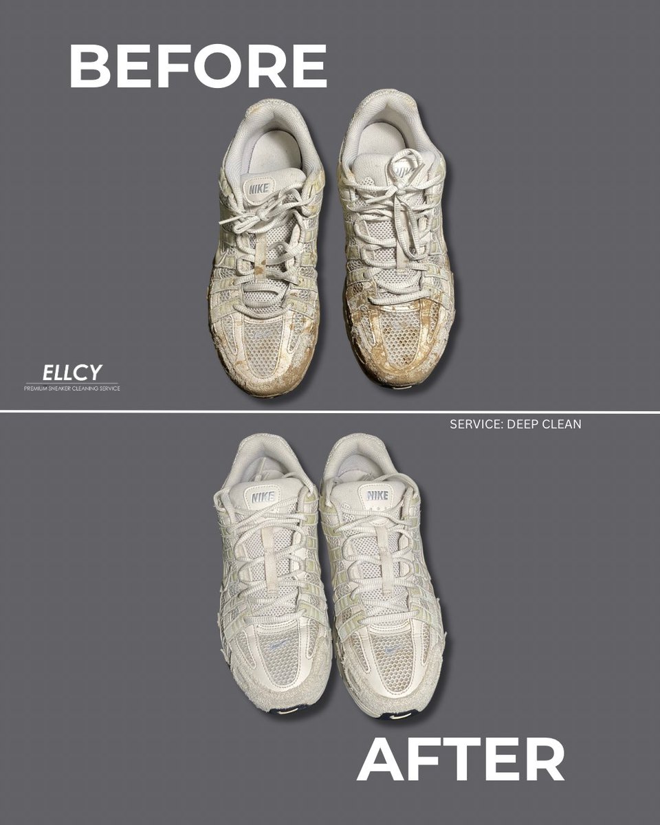ellcypremiumscs's tweet image. From dirty ➡️ brand new again 👟

This pair came in for a deep clean — and left looking fresh ✨

We take pride in every clean, every brush stroke, every restored detail.

💬 Message us to book your pair today!

#ellcypremiumscs #SneakerCleaningPH #CleanKicksPH #SupportLocal