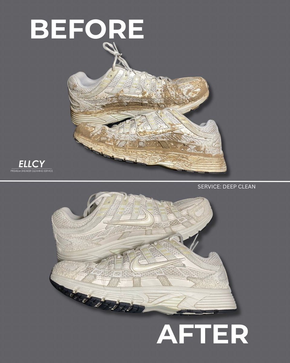ellcypremiumscs's tweet image. From dirty ➡️ brand new again 👟

This pair came in for a deep clean — and left looking fresh ✨

We take pride in every clean, every brush stroke, every restored detail.

💬 Message us to book your pair today!

#ellcypremiumscs #SneakerCleaningPH #CleanKicksPH #SupportLocal